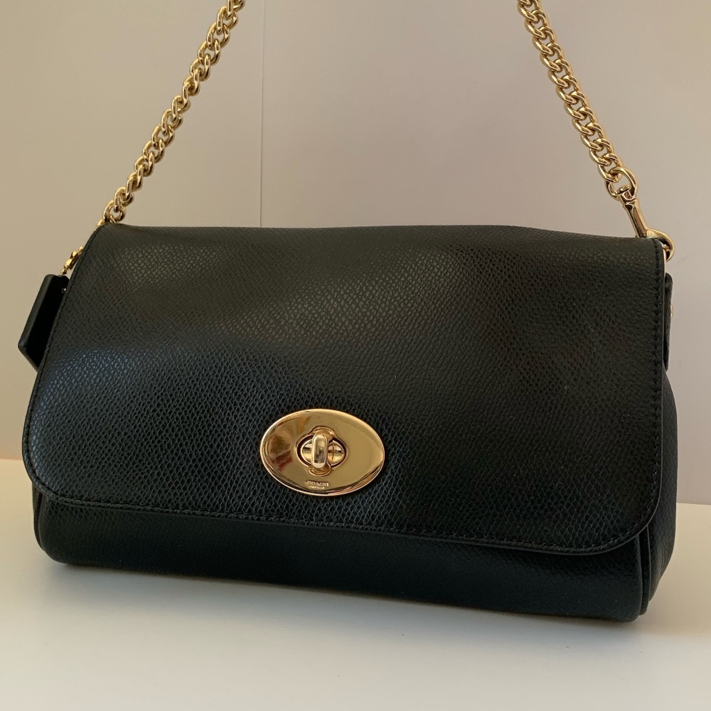 Coach Mini Ruby Crossbody in Black